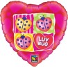 Globos de foil de 18" (45Cm) Luv Bug