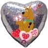 Globos de foil de 18" Scooby Enamorado Holographic