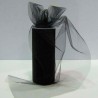 Tulle 30cm x 20m color Negro
