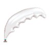 Globos de foil Hoja palmera de 36" Blanco 