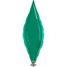 Globos de foil TAPER 13" Verde Esmeralda Qualatex