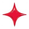 Globos de foil STARPOINT 20" Rojo Ruby Qualatex