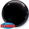 Globos de foil de 15" (38Cm) Bubbles Deco NEGRO