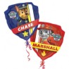Globos de foil supershape de 27" X 25"  Patrulla Canina