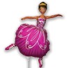 Globos de foil Mini de 14" X 9" Bailarina