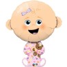 Globos de foil de 38" (96Cm) Baby Girl Qualatex