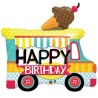 Globos de foil de 35" (89Cm) Camion Helados