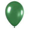 Globos redondos de 12" Verde Metálico