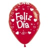 Globos R-12 (30Cm) Surtido FELIZ DIA