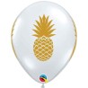 Globos de 11" Piña Transparente Qualatex
