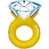 Globos de foil de 37" (94Cm) Anillo Diamante ORO