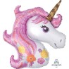 Globos foil Shape 33" x 29" Unicornio Florido