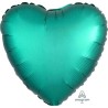Globos de foil Corazones 17" Satin Jade