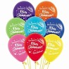 Globos R-12 (30Cm) Feliz Cumple 2 Caras