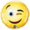Globos Foil de 9" (23Cm) Smiley guiño