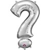Globos Foil 36" (91cm) Interrogacion Plata Anagram