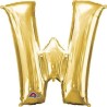 Globos Foil 33" (83cm) Letra W Oro Anagram