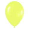Globos redondos de 5" Neon amarillo
