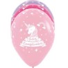 Globos R-12 (30Cm) Cumpleaños Unicornio