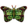 Globos de Foil Supershape Mariposa Verde