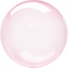 Globos 18" Circulo Cristal Rosa Oscuro