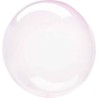 Globos 18" Circulo Cristal Rosa Claro
