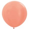 Globos Látex 24" (61Cm) Metal Rosa Dorado