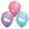 Globos 11" Diversion Bajo El Mar B6