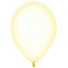 Globos 11" Cristal Pastel Amarillo
