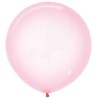 Globos Látex 24" (61Cm) Cristal Pastel Rosado