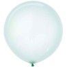 Globos Látex 24" (61Cm) Cristal Pastel Verde