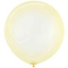 Globos Látex 24" (61Cm) Cristal Pastel Amarillo