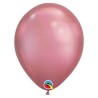 Globos Latex 7" Chrome Malva Qualatex