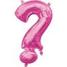 Globos Foil de 16" (40cm) Interrogacion Rosa