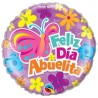 Globos Foil 18" (45Cm) Feliz Dia Abuelita