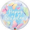 Globos de 22" Bubbles Mariposillas