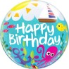 Globos de 22" Bubbles Birthday Playero