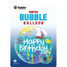 Globos de 22" Bubbles Birthday Playero