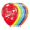 Globos R-12 Feliz Cumple Deportes