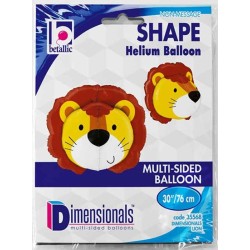Globos Foil de 30" (76Cm) Leon 3D