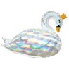 Globos Foil 73cm x 55cm Cisne Holografico