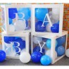 Cajas Cuadradas Transparentes BABY