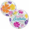 Globos 22" Bubbles Birthday Flores