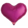 Globos Foil Corazones 14" Jelly Magenta