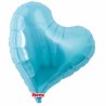 Globos Foil Corazones 14" Sweet Azul Claro