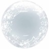 Globos 18" Bubble Transparente Estrellas