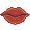 Globos Foil de 39" Labios Glitter Holo