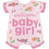 Globos Foil 31" (79Cm) Baby Girl Grabo
