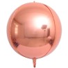 Globos 10" Esfera ORBZ Rosa Dorado