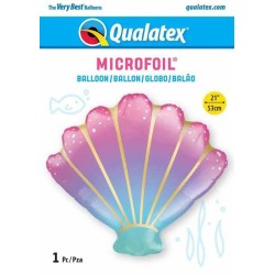 Globos de Foil de 21" (53Cm) Concha de mar